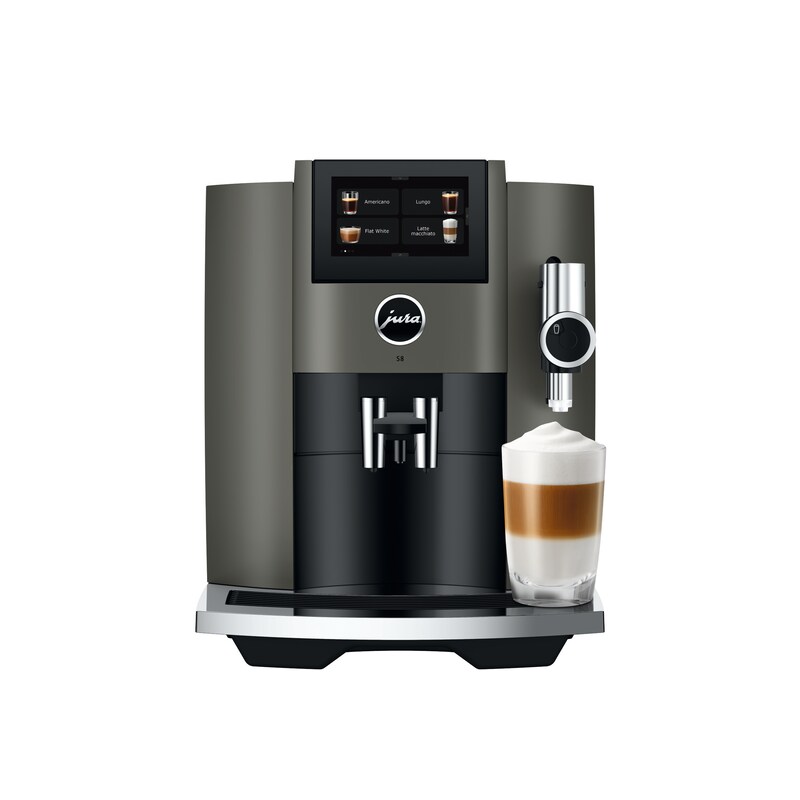JURA S8 Dark Inox Kaffeevollautomat (EB)