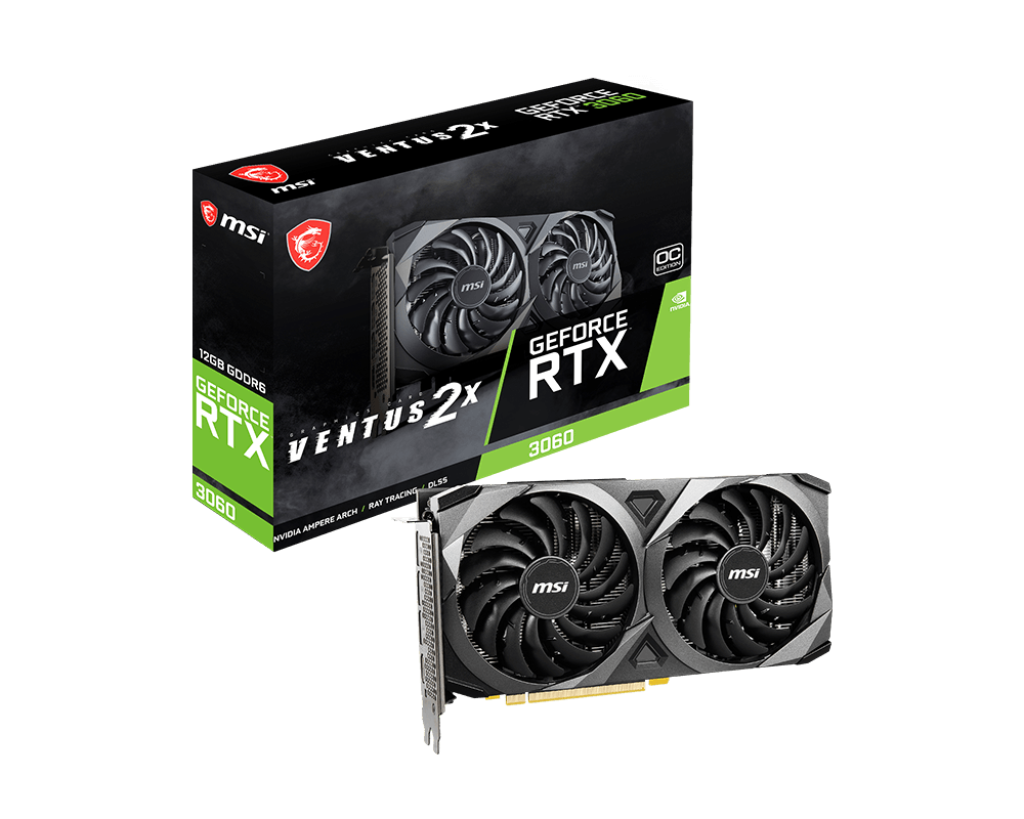 MSI GeForce RTX 3060 VENTUS 2X OC 8GB