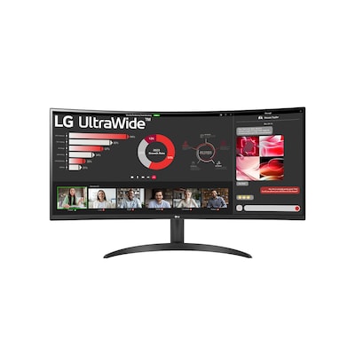 LG 34WR50QC-B.AEU 86,4cm (34") 21:9 VA UWQHD Curved Gaming Monitor HDMI/DP 100Hz
