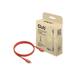 Club 3D USB 2.0 Typ-C Kabel Bidirektional USB-IF 480Mb PD 240W St./St. 1m orange