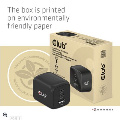 Power günstig Kaufen-Club 3D Reise Ladegerät PPS 65W GAN, USB Typ-C/Typ-A Power Delivery (PD) 3.0. Club 3D Reise Ladegerät PPS 65W GAN, USB Typ-C/Typ-A Power Delivery (PD) 3.0 <![CDATA[• Reiseladegerät mit USB-Kabel • Anschlüsse: USB Typ A / USB Typ C und • 