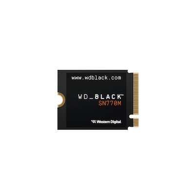 in Black günstig Kaufen-WD_BLACK SN770M NVMe SSD 1 TB M.2 2230 PCIe 4.0. WD_BLACK SN770M NVMe SSD 1 TB M.2 2230 PCIe 4.0 <![CDATA[• 1 TB - 2,29 mm Bauhöhe • M.2 2230 Card, PCIe 4.0 • Maximale Lese-/Schreibgeschwindigkeit: 5150 MB/s / 4900 MB/s • Performance: Perfekt fü
