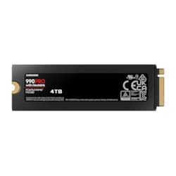 Samsung 990 PRO NVMe SSD 4 TB M.2 PCIe 4.0 3D-NAND TLC mit K&uuml;hlk&ouml;rper