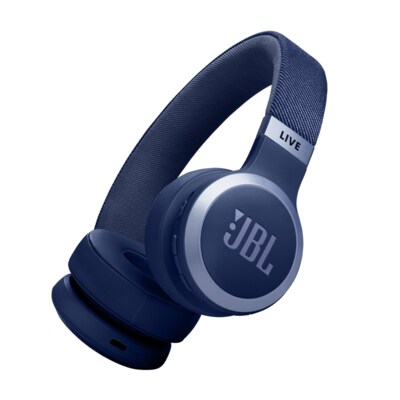 JBL LIVE 670 NC Wireless Bluetooth On-Ear Kopfhörer blau