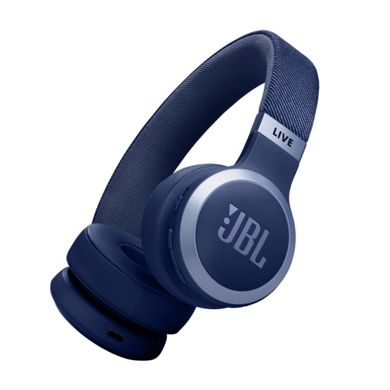 JBL LIVE 670 NC Wireless Bluetooth On-Ear Kopfhörer blau