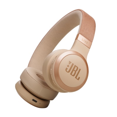 Live In  günstig Kaufen-JBL LIVE 670 NC Wireless Bluetooth On-Ear Kopfhörer sandstone. JBL LIVE 670 NC Wireless Bluetooth On-Ear Kopfhörer sandstone <![CDATA[• Typ: On-Ear Kopfhörer - geschlossen • Übertragung: Bluetooth, Noise Cancelling • Einsatzgebiet: Stree