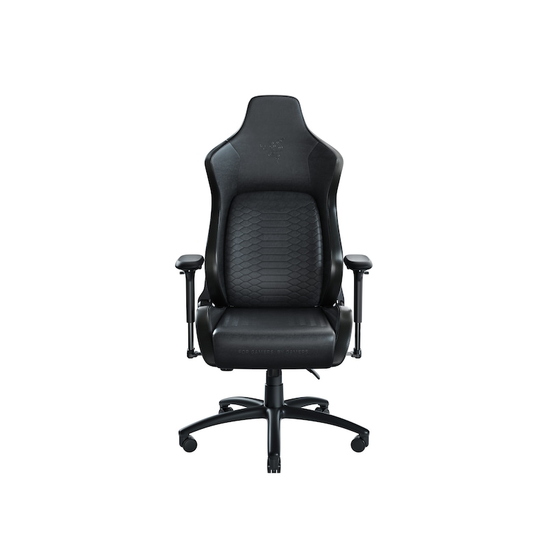 RAZER ISKUR XL Schwarz - Gaming-Stuhl mit integrierter Lendenwirbelstütze