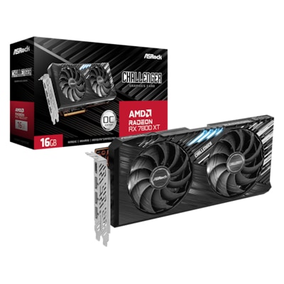 AF 1 günstig Kaufen-ASROCK AMD Radeon RX 7800 XT Challenger Gaming Grafikkarte 16GB GDDR6 HDMI/3xDP. ASROCK AMD Radeon RX 7800 XT Challenger Gaming Grafikkarte 16GB GDDR6 HDMI/3xDP <![CDATA[• AMD Radeon RX 7800 XT, Navi 32 XTX 