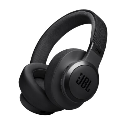 Less is günstig Kaufen-JBL LIVE 770 NC Wireless Bluetooth Over-Ear Kopfhörer schwarz. JBL LIVE 770 NC Wireless Bluetooth Over-Ear Kopfhörer schwarz <![CDATA[• Typ: Over-Ear Kopfhörer - geschlossen • Übertragung: Bluetooth, Noise Cancelling • Einsatzgebiet: Str