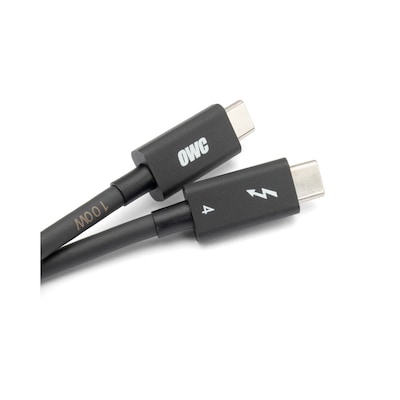 10 H  günstig Kaufen-OWC 2 Meter Thunderbolt 4/USB-C Cable. OWC 2 Meter Thunderbolt 4/USB-C Cable <![CDATA[• Länge: 2 Meter • 100 % USB-C-kompatibel • Zertifizierte sichere Bereitstellung von bis zu 100W Leistung/Ladung • Datenleistung von bis zu 40 Gb/s und eine Vid