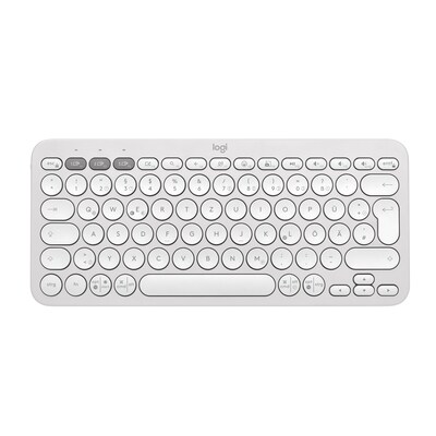 MINI A günstig Kaufen-Logitech Pebble Keys 2 K380S Weiß - Minimalistische kabellose Tastatur. Logitech Pebble Keys 2 K380S Weiß - Minimalistische kabellose Tastatur <![CDATA[• Schlankes, leichtes, minimalistisches Design aus recyceltem Kunststoff • Multi-Device-P