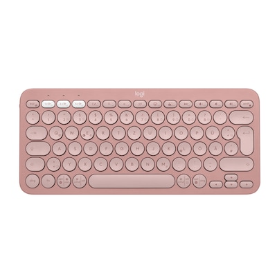 ist kein günstig Kaufen-Logitech Pebble Keys 2 K380S Rosa - Minimalistische kabellose Tastatur. Logitech Pebble Keys 2 K380S Rosa - Minimalistische kabellose Tastatur <![CDATA[• Anwendungsbereich: Unterwegs, kein Nummernblock • Multi-Device-Pairing (bis zu 3 Geräte) via Blu