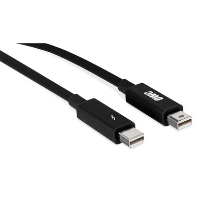 THUNDERBOLT günstig Kaufen-OWC 1.0 Meter Thunderbolt Cable. OWC 1.0 Meter Thunderbolt Cable <![CDATA[• Länge: 1,0 Meter • Perfekt für Thunderbolt-basierte Produktionsworkflows • DisplayPort 1.2]]>. 