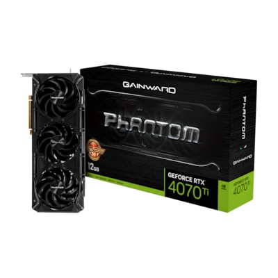 Phantom 3 günstig Kaufen-GAINWARD GeForce RTX 4070Ti Phantom GS 12GB. GAINWARD GeForce RTX 4070Ti Phantom GS 12GB <![CDATA[• GeForce RTX 4070Ti, Ada Lovlace Chip, • 12 GB GDDR6X-RAM (192bit Speicherinterface) • Core/Memorytakt: 2310 (Boost 2775)/ 21.000 Mbps 504GB/s • Pha