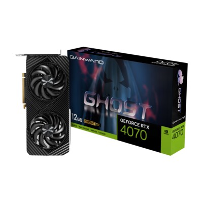 1920 günstig Kaufen-GAINWARD GeForce RTX 4070 Ghost OC 12GB. GAINWARD GeForce RTX 4070 Ghost OC 12GB <![CDATA[• GeForce RTX 4070, Ada Lovlace Chip, • 12 GB GDDR6X-RAM (192bit Speicherinterface) • Core/Memorytakt: 1920 (Boost 2550)/ 21.000 Mbps 504GB/s • Ghost Kühler