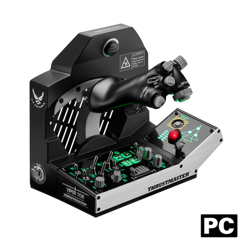 und Hebel günstig Kaufen-Thrustmaster Viper TQS Mission Pack für PC | U.S. Air Force lizenziert. Thrustmaster Viper TQS Mission Pack für PC | U.S. Air Force lizenziert <![CDATA[• kabelgebunden, USB • 64 Aktionstasten, 6 Achsen, • einstellbare Friktion für den Schubhebel