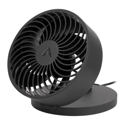 90 bis günstig Kaufen-Arctic Summair Tischventilator schwarz. Arctic Summair Tischventilator schwarz <![CDATA[• Tischventilator im kompaktem und modernem Design • Stufenlos einstellbare Leistung • Flexibler Betrieb über USB • Stufenlos vertikal neigbar bis 90° • Ei