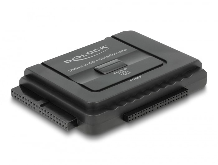 Delock Konverter USB 5 Gbps zu SATA 6 Gb/s / IDE 40 Pin / IDE 44 Pin mit Backup