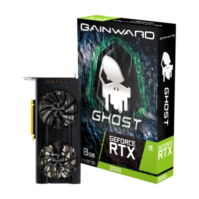 CD R günstig Kaufen-GAINWARD GeForce RTX 3050 GHOST 8GB. GAINWARD GeForce RTX 3050 GHOST 8GB <![CDATA[• GeForce RTX 3050, Ampere Chip, • 8 GB GDDR6-RAM (128bit Speicherinterface) • Core/Memorytakt: 1550 (Boost 1777)/ 14.000 Mbps 224GB/s • Ghost Kühlerdesign • HDMI