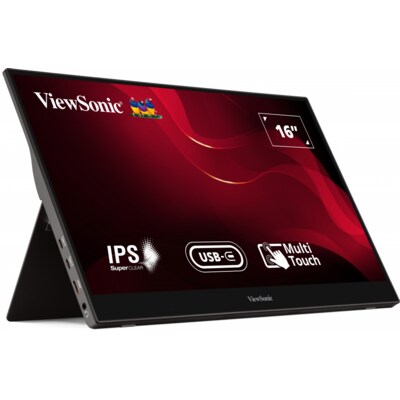 10 in  günstig Kaufen-ViewSonic TD1655 39.6 cm (15.6") FHD 16:9 IPS tragbarer Touch Monitor miniHDMI. ViewSonic TD1655 39.6 cm (15.6") FHD 16:9 IPS tragbarer Touch Monitor miniHDMI <![CDATA[• 39.6 cm (15.6