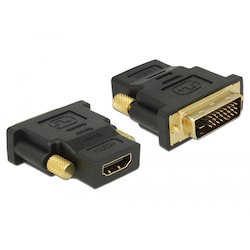 Delock Adapter DVI 24+1 Pin Stecker &amp;gt; HDMI Buchse