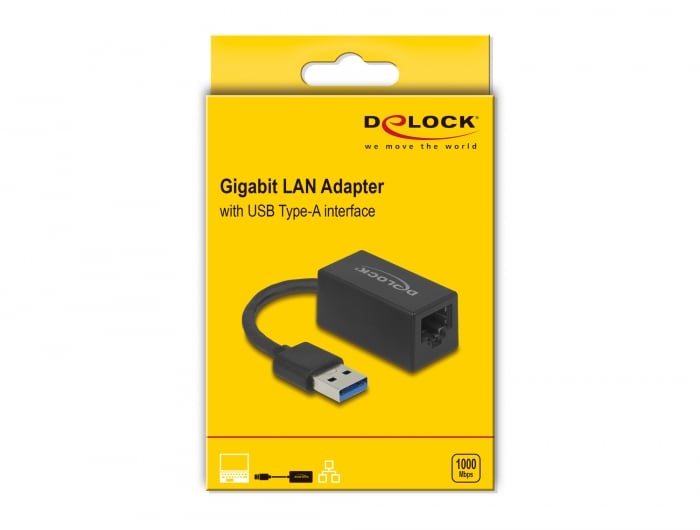 Delock Adapter SuperSpeed USB (USB 3.2 Gen 1) mit USB Typ-A Stecker