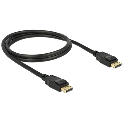 USB 4 günstig Kaufen-Delock Kabel DisplayPort 1.2 Stecker  DisplayPort Stecker 4K 1 m. Delock Kabel DisplayPort 1.2 Stecker  DisplayPort Stecker 4K 1 m <![CDATA[• Adapter • Anschlüsse: USB Typ C und USB Typ C • Farbe: schwarz • passend für: Daten • Farbe: Schwarz]
