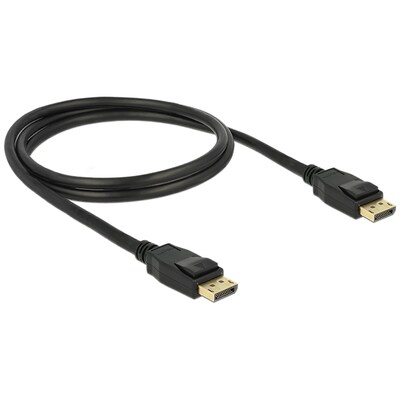 Kabel Delock günstig Kaufen-Delock Kabel DisplayPort 1.2 Stecker  DisplayPort Stecker 4K 1 m. Delock Kabel DisplayPort 1.2 Stecker  DisplayPort Stecker 4K 1 m <![CDATA[• Adapter • Anschlüsse: USB Typ C und USB Typ C • Farbe: schwarz • passend für: Daten • Farbe: Schwarz]