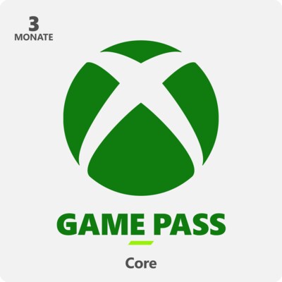 Game:PAD günstig Kaufen-Xbox Game Pass Core – 3-monatige Mitgliedschaft. Xbox Game Pass Core – 3-monatige Mitgliedschaft <![CDATA[• Anbieter/Vertragspartner: Microsoft / Xbox • Guthaben/UVP: 19,99EUR • Produktart: Digitaler Code per E-Mail • Code nur in Deu