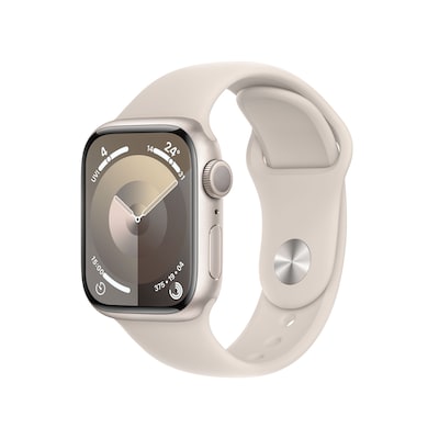 Apple Watch günstig Kaufen-Apple Watch Series 9 GPS 41mm Aluminium Polarstern Sportarmband Polarstern - S/M. Apple Watch Series 9 GPS 41mm Aluminium Polarstern Sportarmband Polarstern - S/M <![CDATA[• LTPO-OLED Display • 1 Tage Akkulaufzeit • Aluminium Gehäuse]]>. 
