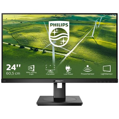 Philips B-Line 242B1G 61cm (24") FHD IPS Monitor 16:9 HDMI/DP/DVI/VGA/USB 75Hz