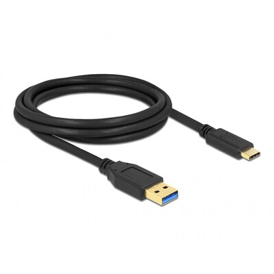 Delock SuperSpeed USB (USB 3.2 Gen 2) Kabel Typ-A zu USB Type-C™ 2 m