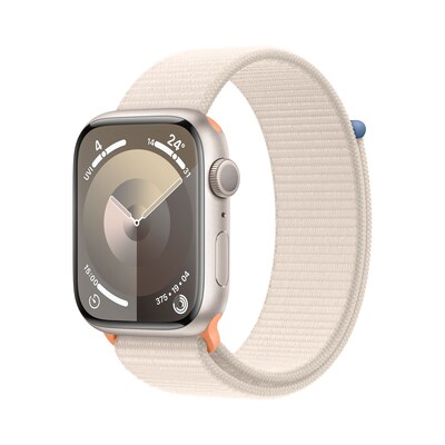 TC CD günstig Kaufen-Apple Watch Series 9 GPS 45mm Aluminium Polarstern Sport Loop Polarstern. Apple Watch Series 9 GPS 45mm Aluminium Polarstern Sport Loop Polarstern <![CDATA[• LTPO-OLED Display • 1 Tage Akkulaufzeit • Aluminium Gehäuse]]>. 