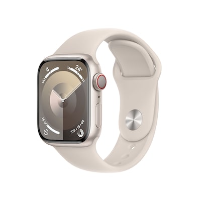 ST 1  günstig Kaufen-Apple Watch Series 9 LTE 41mm Aluminium Polarstern Sportarmband Polarstern - S/M. Apple Watch Series 9 LTE 41mm Aluminium Polarstern Sportarmband Polarstern - S/M <![CDATA[• LTPO-OLED Display • 1 Tage Akkulaufzeit • Aluminium Gehäuse]]>. 