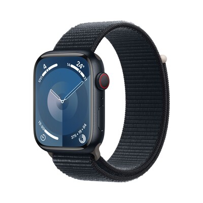 OLED günstig Kaufen-Apple Watch Series 9 LTE 45mm Aluminium Mitternacht Sport Loop Mitternacht. Apple Watch Series 9 LTE 45mm Aluminium Mitternacht Sport Loop Mitternacht <![CDATA[• LTPO-OLED Display • 1 Tage Akkulaufzeit • Aluminium Gehäuse]]>. 
