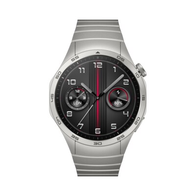 Huawei Watch GT 4 Smartwatch 46mm (Phoinix) grau/grau AMOLED-Display