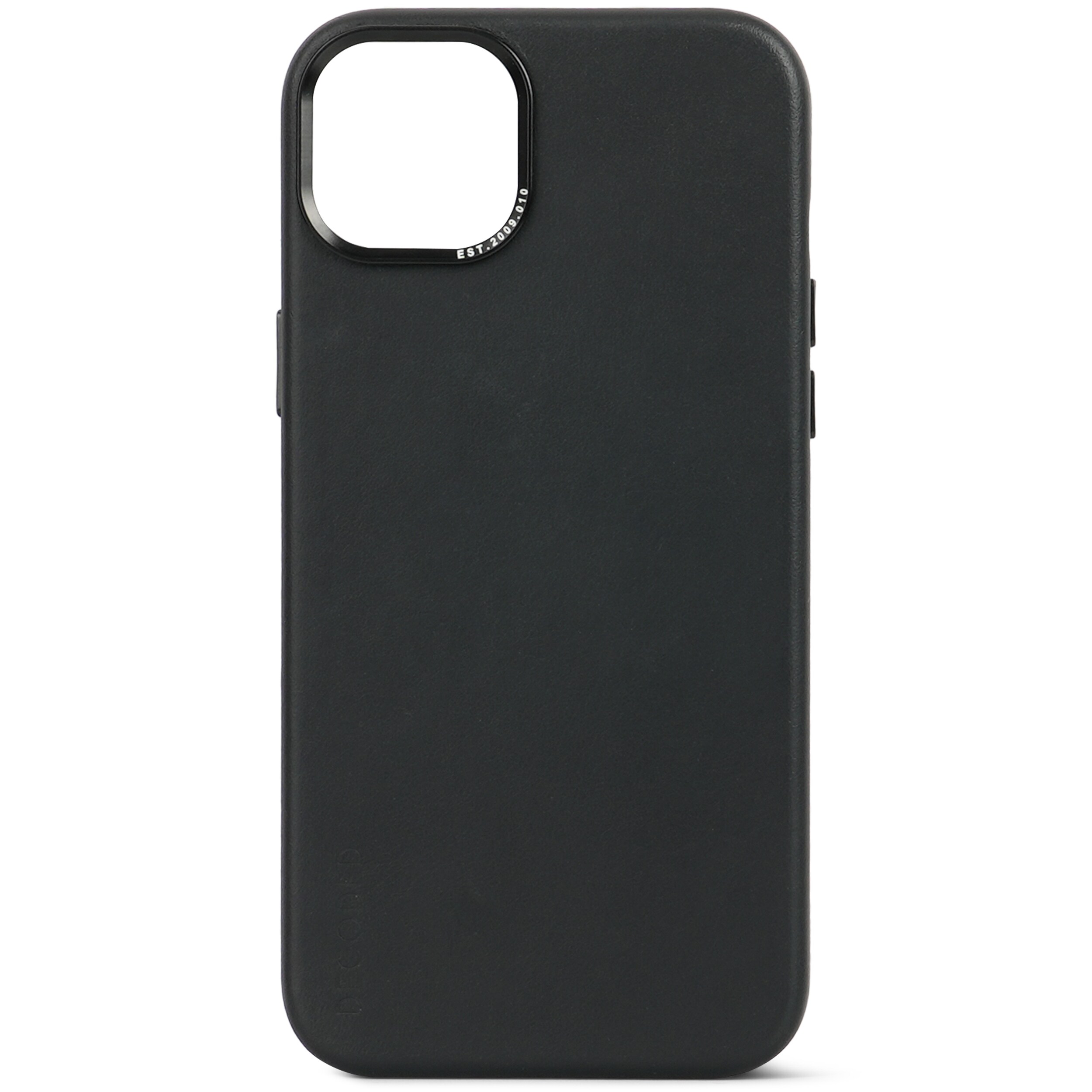 Decoded Leather Backcover f&uuml;r iPhone 15 Black