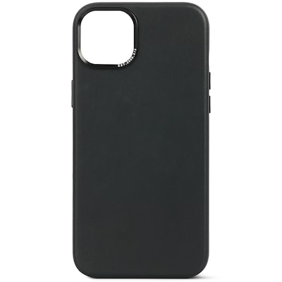 BLACK ED  günstig Kaufen-Decoded Leather Backcover für iPhone 15 Black. Decoded Leather Backcover für iPhone 15 Black <![CDATA[• Kompatibel mit dem iPhone 15 • MagSafe-Schutzhülle mit Verkleidung aus hochwertigem Echtleder • Kameraring aus Metall • Metallknöpf