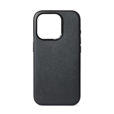 BLACK ED  günstig Kaufen-Decoded Leather Backcover für iPhone 15 Pro Black. Decoded Leather Backcover für iPhone 15 Pro Black <![CDATA[• Kompatibel mit dem iPhone 15 Pro • MagSafe-Schutzhülle mit Verkleidung aus hochwertigem Echtleder • Kameraring aus Metall • 