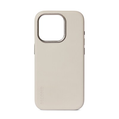 15 LED günstig Kaufen-Decoded Leather Backcover für iPhone 15 Pro Clay. Decoded Leather Backcover für iPhone 15 Pro Clay <![CDATA[• Kompatibel mit dem iPhone 15 Pro • MagSafe-Schutzhülle mit Verkleidung aus hochwertigem Echtleder • Kameraring aus Metall • Me