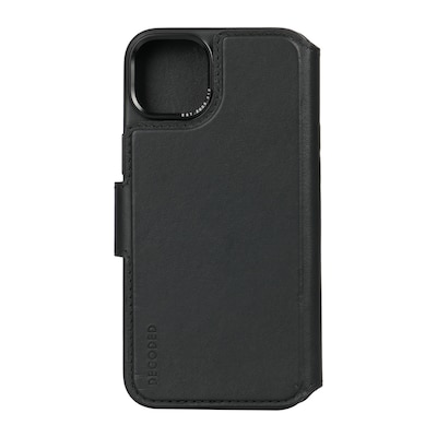 Decoded Leather Detachable Wallet für iPhone 15 Black