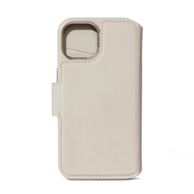 Decoded Leather Detachable Wallet für iPhone 15 Clay