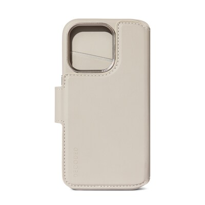 Decoded Leather Detachable Wallet für iPhone 15 Pro Clay