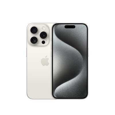 Bild am günstig Kaufen-Apple iPhone 15 Pro 128 GB Titan Weiß MTUW3ZD/A. Apple iPhone 15 Pro 128 GB Titan Weiß MTUW3ZD/A <![CDATA[• A17 Pro Hexa-Core-Prozessor • 48 Megapixel Hauptkamera mit optischer Bildstabilisierung • 15,5 cm (6,1 Zoll) Super Retina XDR Displ