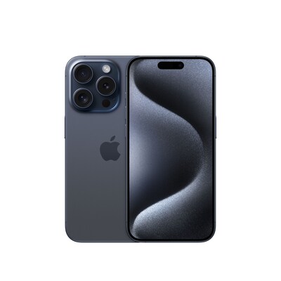 15 x  günstig Kaufen-Apple iPhone 15 Pro 128 GB Titan Blau MTV03ZD/A. Apple iPhone 15 Pro 128 GB Titan Blau MTV03ZD/A <![CDATA[• A17 Pro Hexa-Core-Prozessor • 48 Megapixel Hauptkamera mit optischer Bildstabilisierung • 15,5 cm (6,1 Zoll) Super Retina XDR Display mit 255