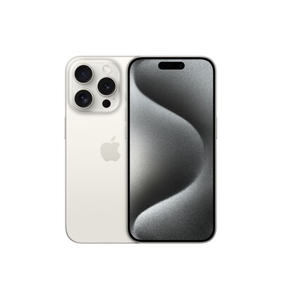 He is  günstig Kaufen-Apple iPhone 15 Pro 512 GB Titan Weiß MTV83ZD/A. Apple iPhone 15 Pro 512 GB Titan Weiß MTV83ZD/A <![CDATA[• A17 Pro Hexa-Core-Prozessor • 48 Megapixel Hauptkamera mit optischer Bildstabilisierung • 15,5 cm (6,1 Zoll) Super Retina XDR Displ