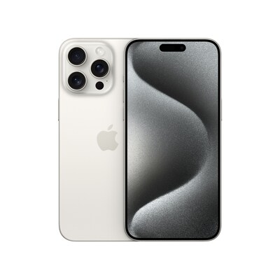 DS IL günstig Kaufen-Apple iPhone 15 Pro Max 256 GB Titan Weiß MU783ZD/A. Apple iPhone 15 Pro Max 256 GB Titan Weiß MU783ZD/A <![CDATA[• A17 Pro Hexa-Core-Prozessor • 48 Megapixel Hauptkamera mit optischer Bildstabilisierung • 17,0 cm (6,7 Zoll) Super Retina X