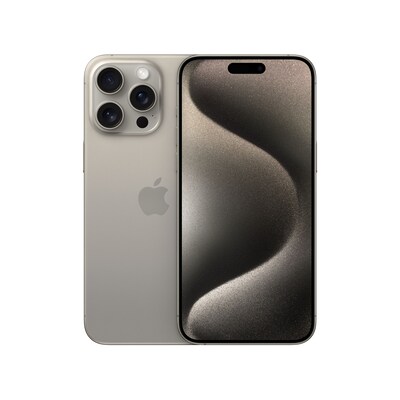 Bild am günstig Kaufen-Apple iPhone 15 Pro Max 256 GB Titan Natur MU793ZD/A. Apple iPhone 15 Pro Max 256 GB Titan Natur MU793ZD/A <![CDATA[• A17 Pro Hexa-Core-Prozessor • 48 Megapixel Hauptkamera mit optischer Bildstabilisierung • 17,0 cm (6,7 Zoll) Super Retina XDR Displ
