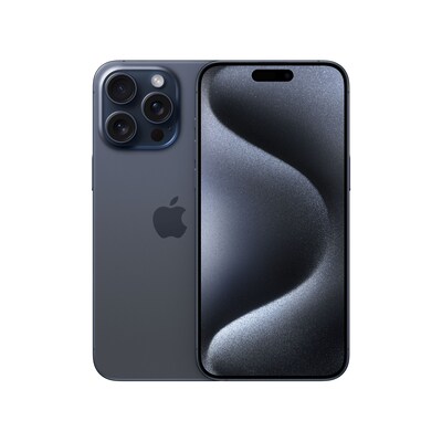 Pro Retina günstig Kaufen-Apple iPhone 15 Pro Max 256 GB Titan Blau MU7A3ZD/A. Apple iPhone 15 Pro Max 256 GB Titan Blau MU7A3ZD/A <![CDATA[• A17 Pro Hexa-Core-Prozessor • 48 Megapixel Hauptkamera mit optischer Bildstabilisierung • 17,0 cm (6,7 Zoll) Super Retina XDR Display