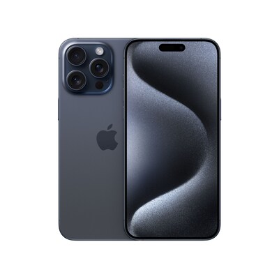 SE/iPhone günstig Kaufen-Apple iPhone 15 Pro Max 256 GB Titan Blau MU7A3ZD/A. Apple iPhone 15 Pro Max 256 GB Titan Blau MU7A3ZD/A <![CDATA[• A17 Pro Hexa-Core-Prozessor • 48 Megapixel Hauptkamera mit optischer Bildstabilisierung • 17,0 cm (6,7 Zoll) Super Retina XDR Display